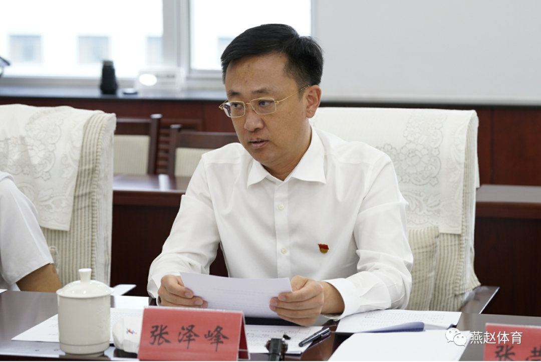 张泽峰参加办公室党支部党史学习教育专题组织生活会