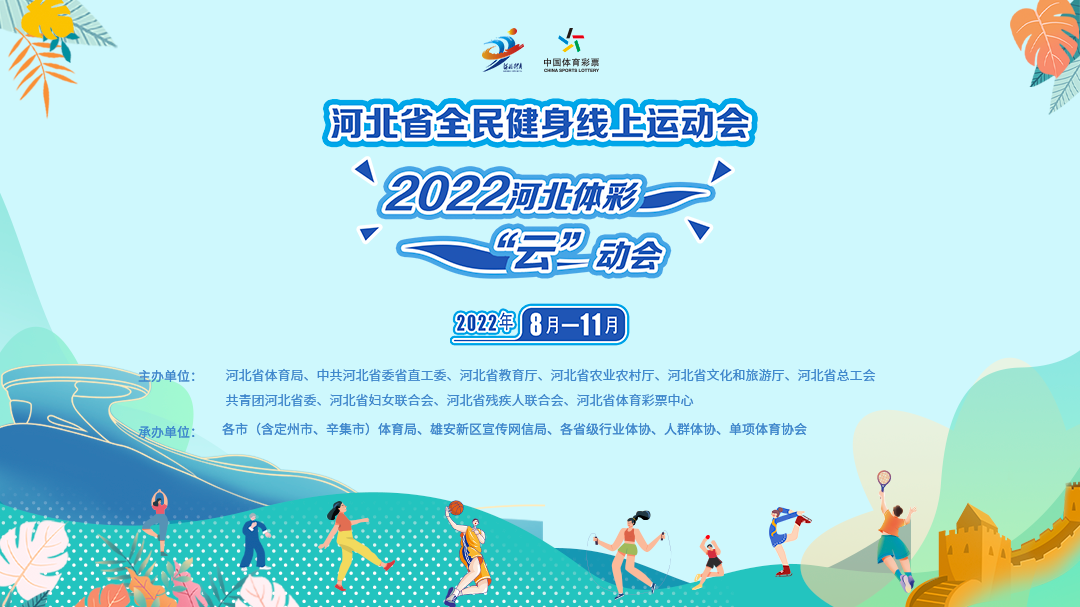 【线上运动会】河北省全民健身线上运动会2022河北体彩“云”动会AI云竞赛获奖名单