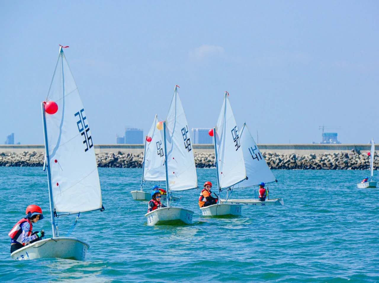 借海扬帆奋者先—2020年河北省青少年帆船锦标赛成功举办