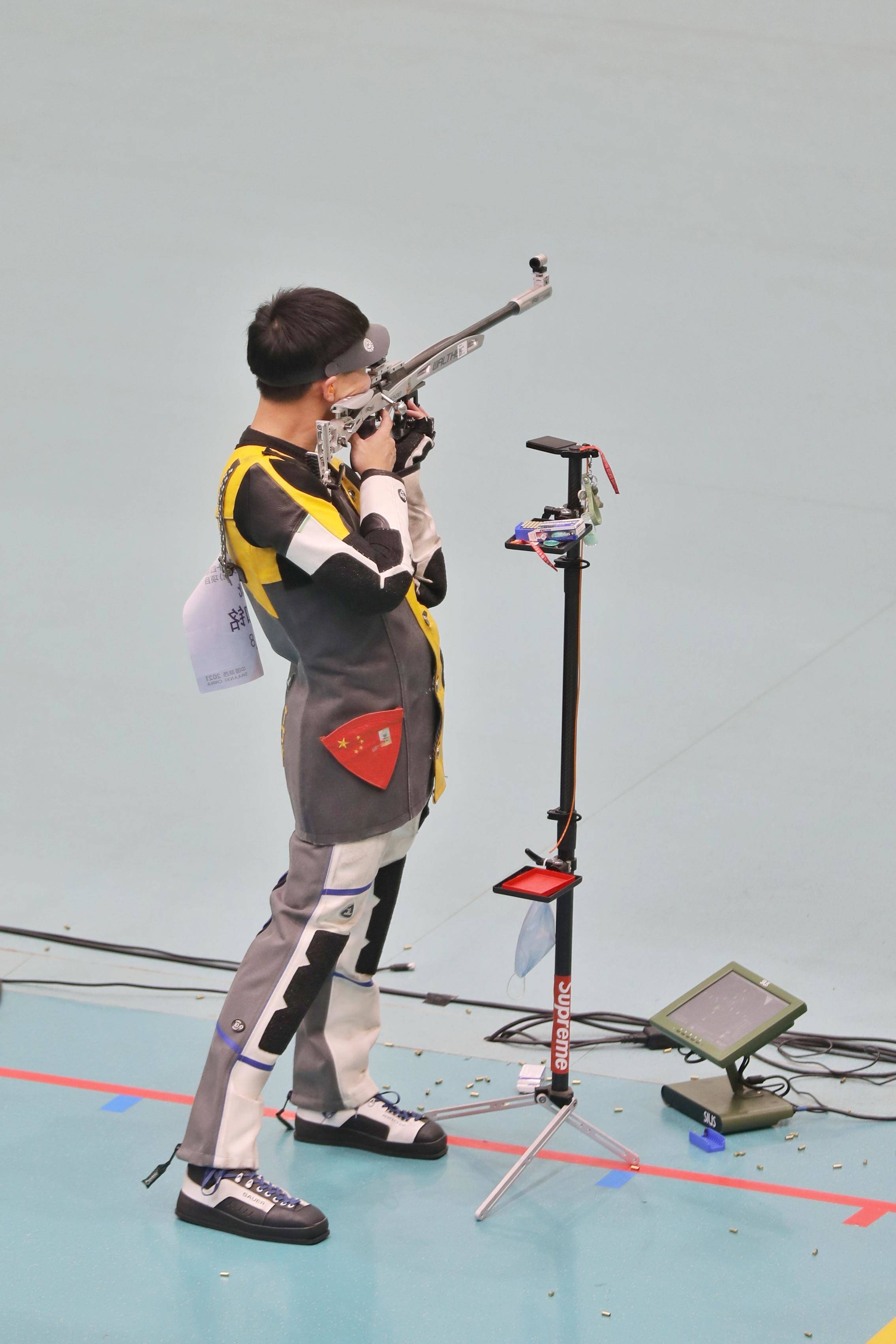 十四运男子50米步枪三姿 田珈铭摘铜